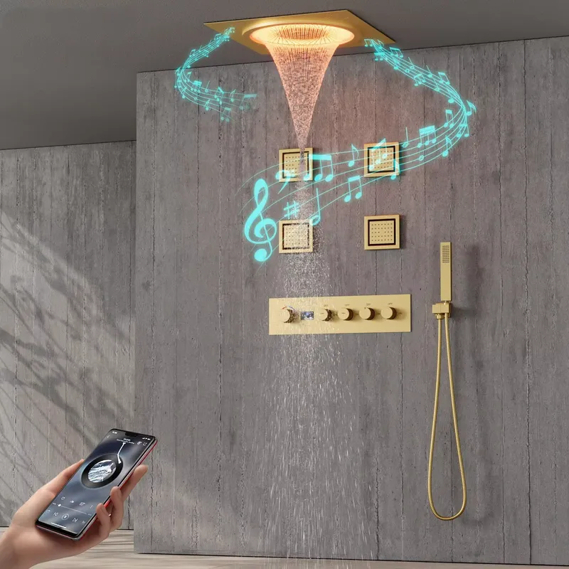 Smart LED Shower Set Bathroom  - Spa & Wellness Hotel Olympia Mariánské Lázně 评论和价格