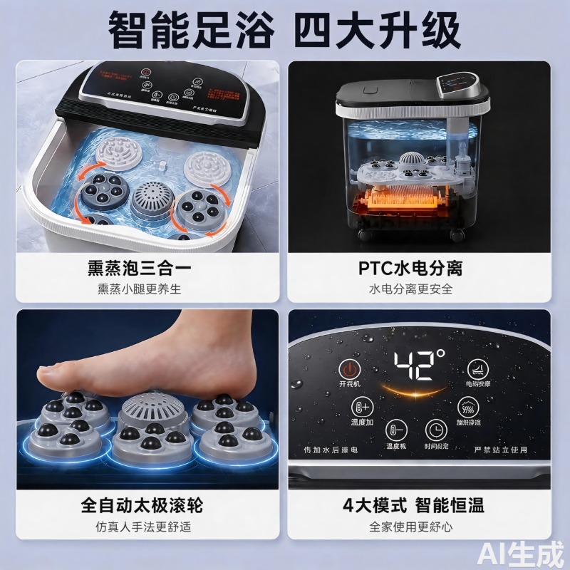 Electric Foot Bath Bucket, Con - Spa & Wellness Hotel Olympia Mariánské Lázně 评论和价格