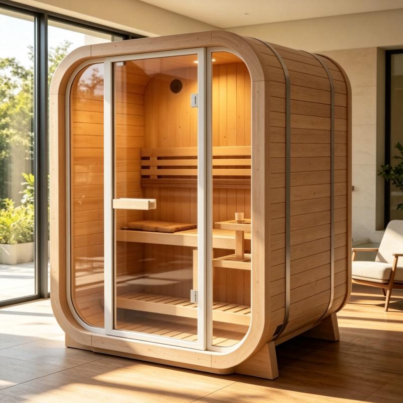Large Custom Sauna Room Solid  - Spa And Wellness Hotel 评论和价格