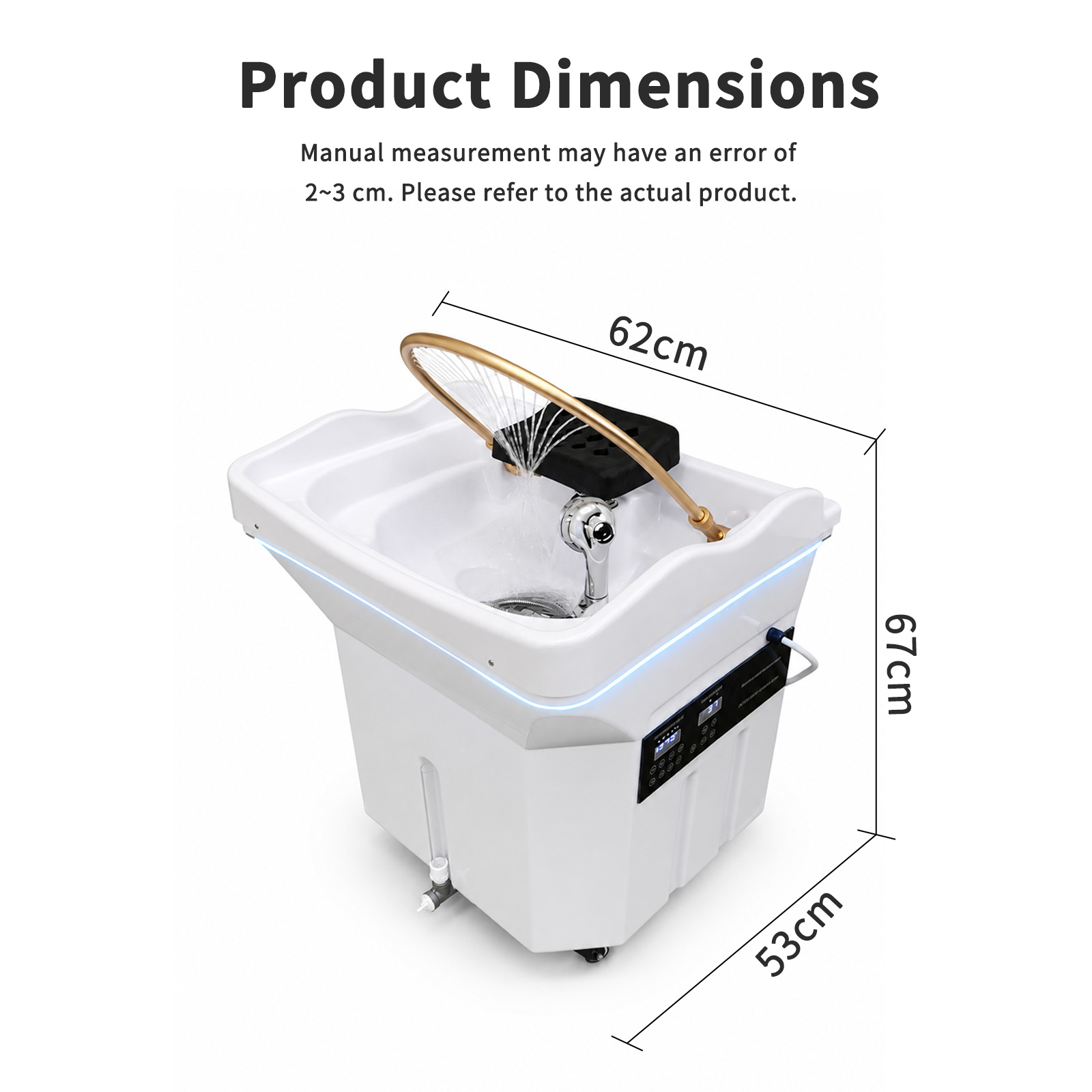 Head SPA Shampoo Basin with 60 - Spa Wellness Images 评论和价格