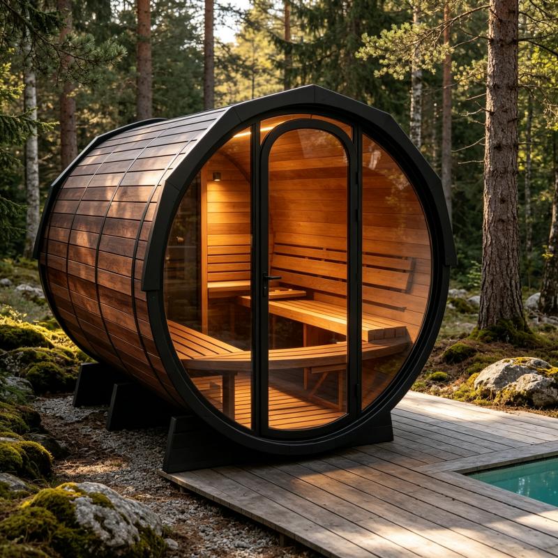 Premium Sauna Room Custom Size - Spa And Wellness Hotel 评论和价格