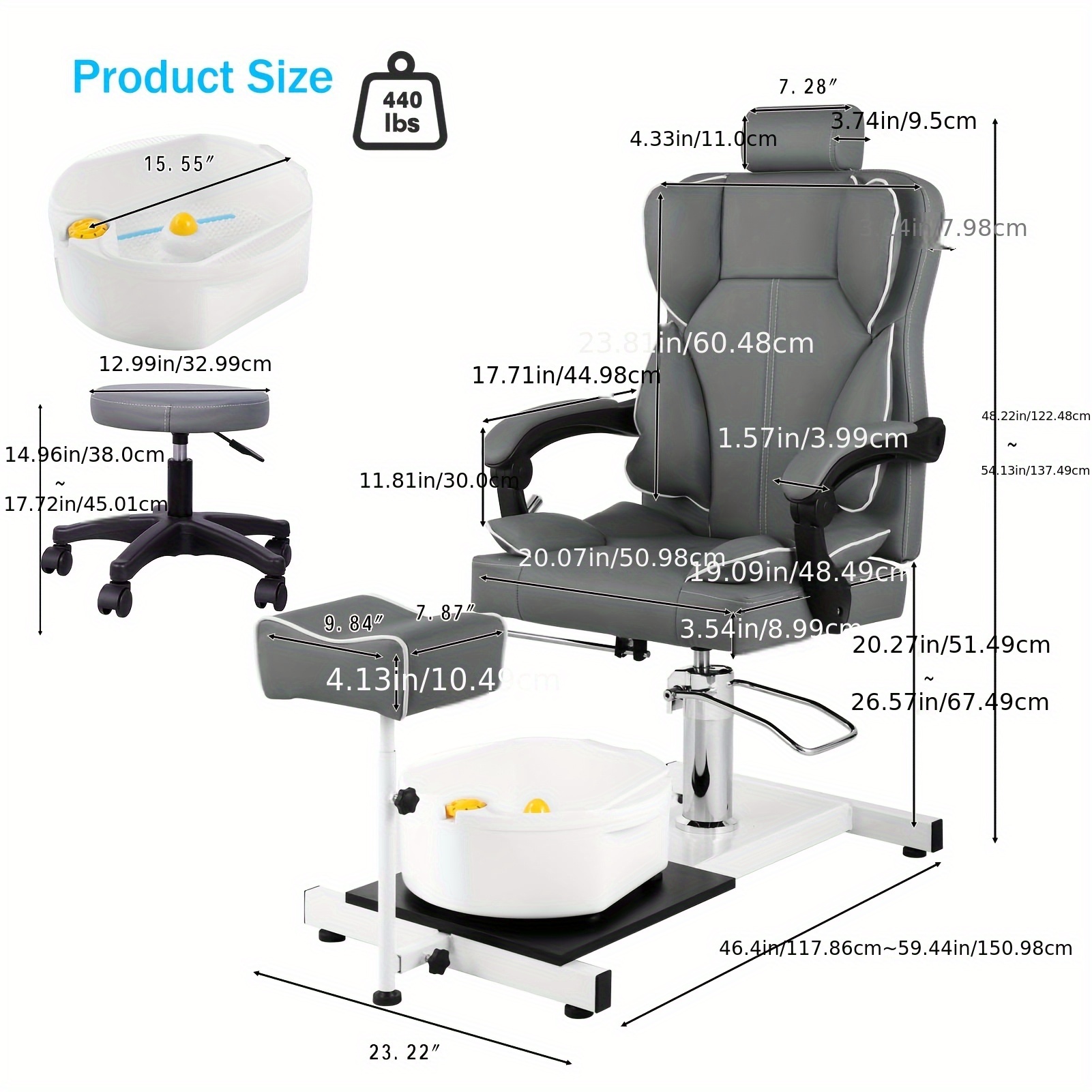 Commercial  Salon  Pedicure Ch - Spa Wellness Images 评论和价格